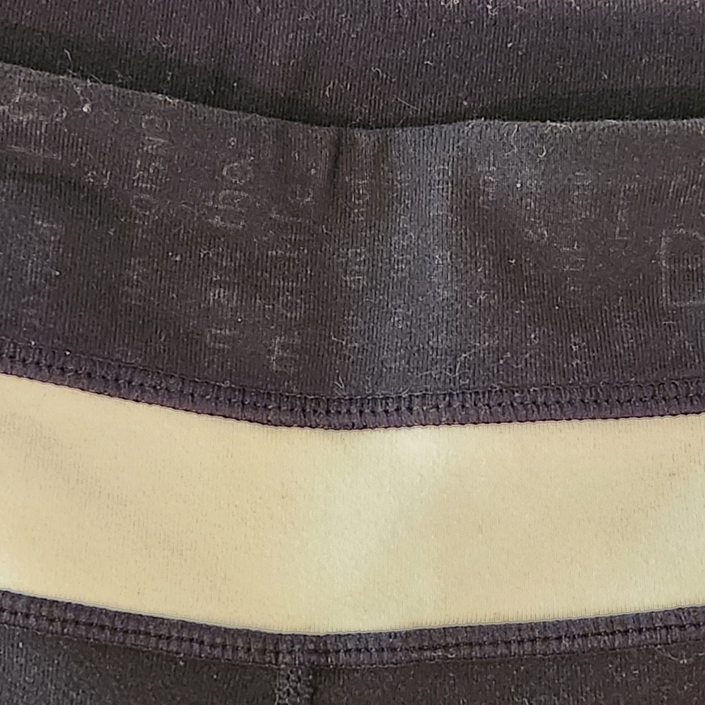Lululemon Reversible Flare Leggings - Black & White - Picture 6 of 11